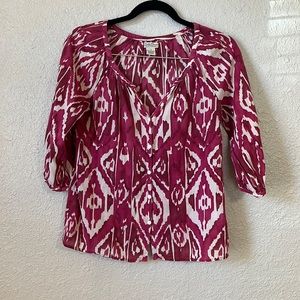 Lucky Shibori Pink Blouse